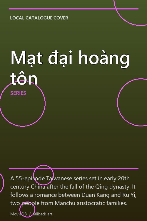 Mạt đại hoàng tôn poster