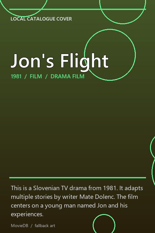 Jon's Flight poster