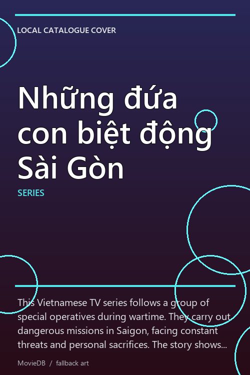 Những đứa con biệt động Sài Gòn poster