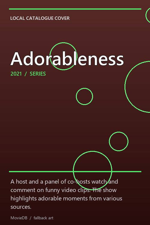 Adorableness poster