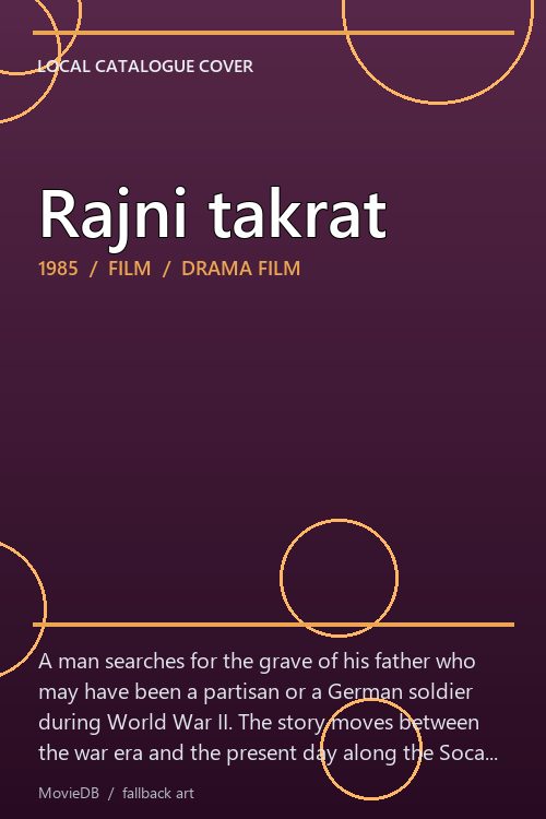 Rajni takrat poster