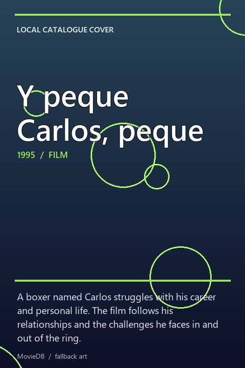 Y peque Carlos, peque poster