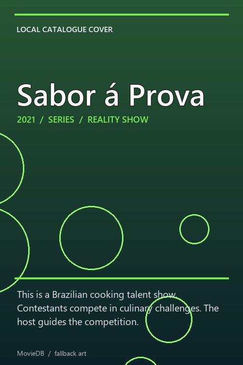 Sabor á Prova poster