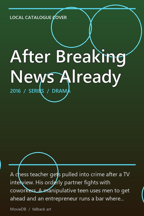 After Breaking News Already poster