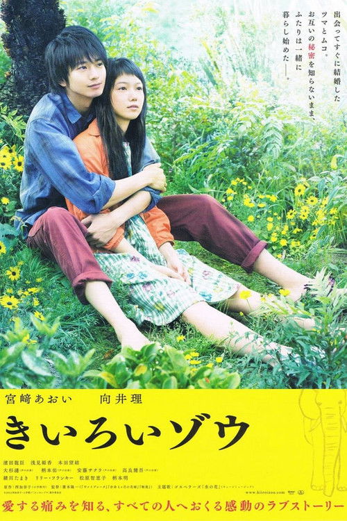 Yellow elephant poster