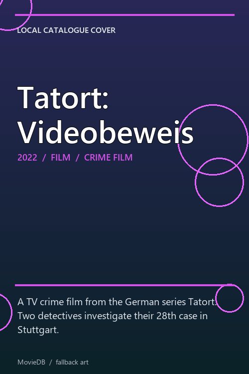 Tatort: Videobeweis poster