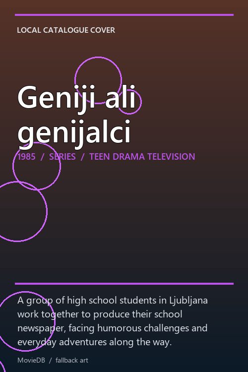 Geniji ali genijalci poster