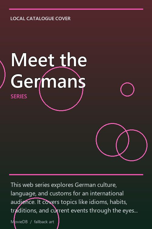 Meet the Germans poster