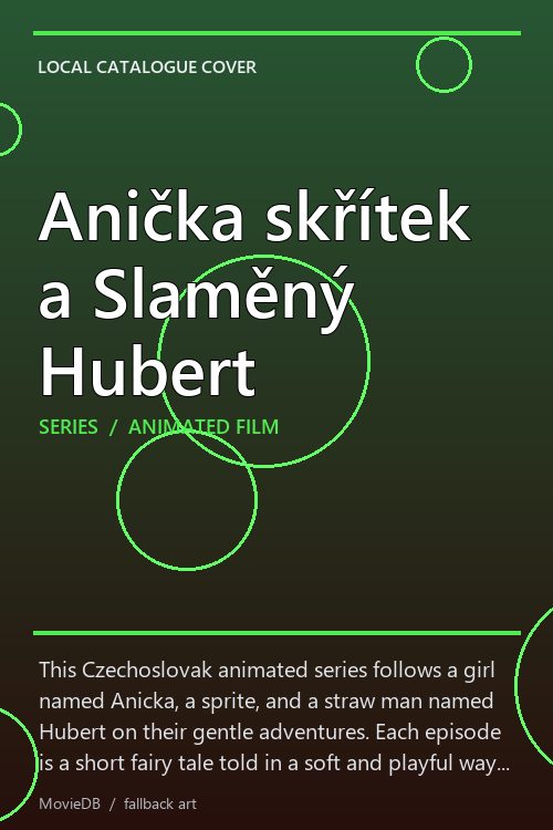 Anička skřítek a Slaměný Hubert poster