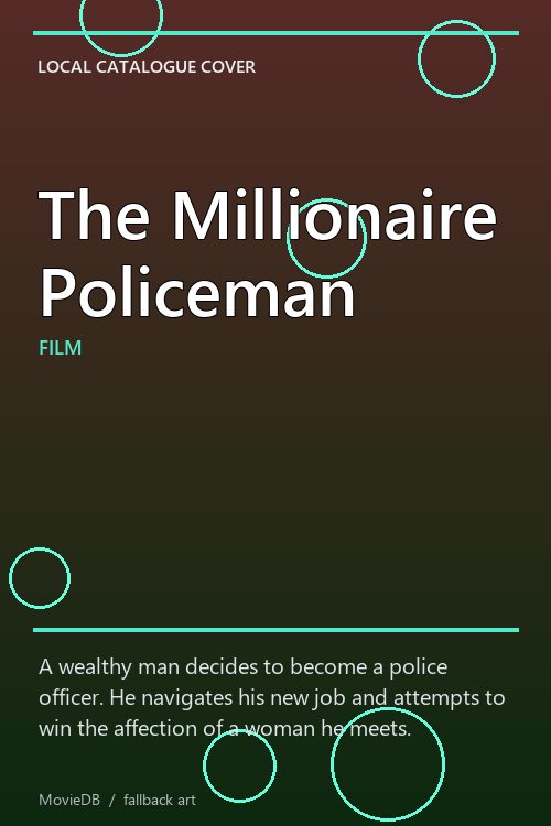 The Millionaire Policeman poster