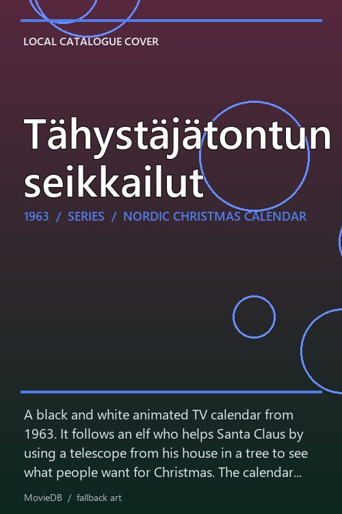 Tähystäjätontun seikkailut poster