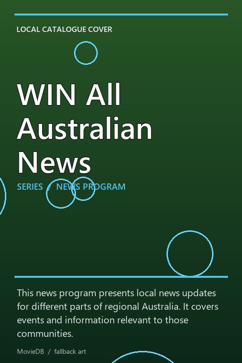 WIN All Australian News poster