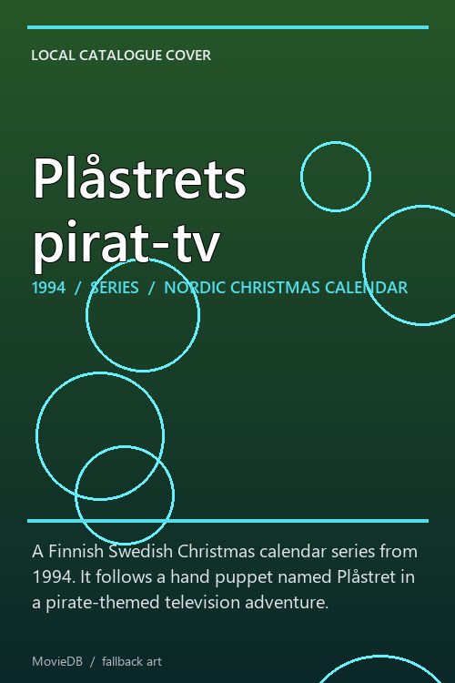 Plåstrets pirat-tv poster