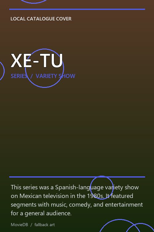 XE-TU poster