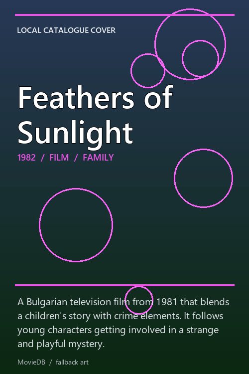 Feathers of Sunlight poster