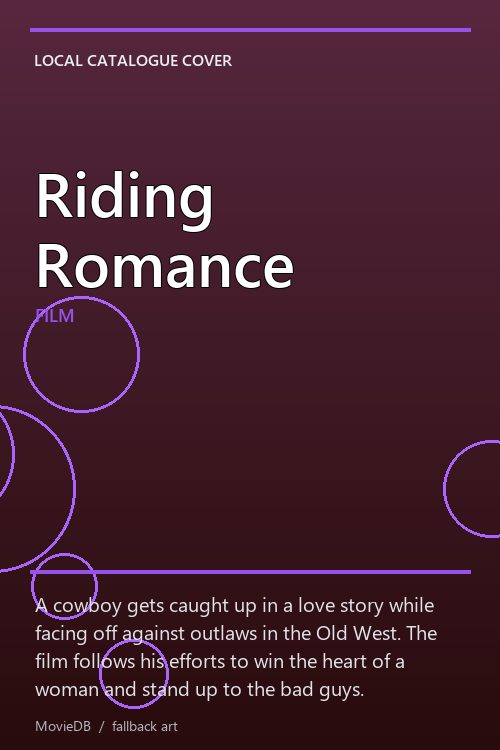 Riding Romance poster