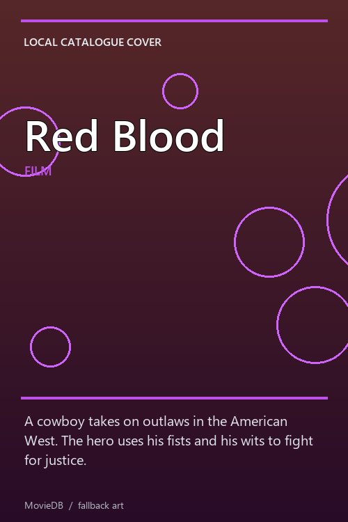 Red Blood poster
