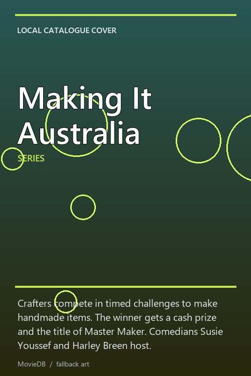 Making It Australia poster