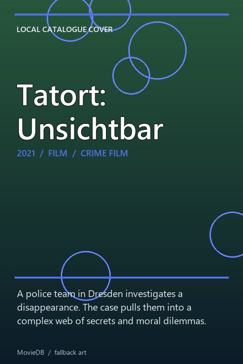 Tatort: Unsichtbar poster