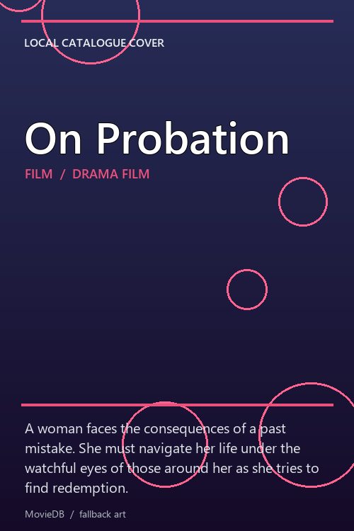 On Probation poster