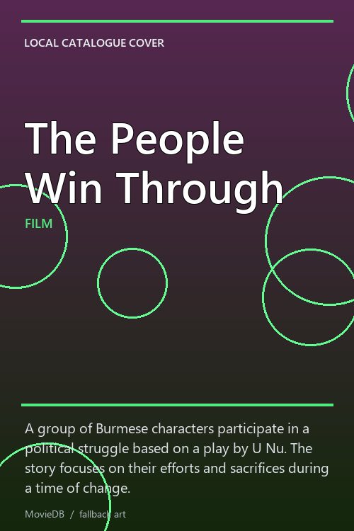 The People Win Through poster