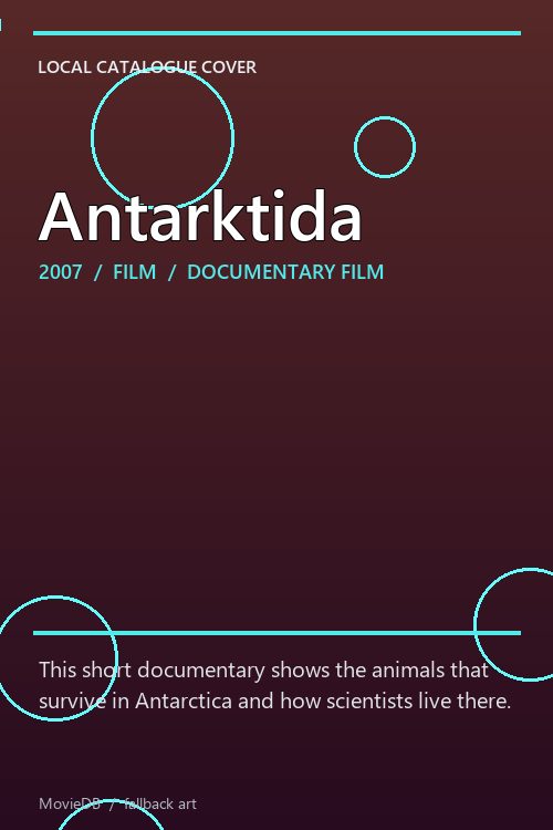 Antarktida poster