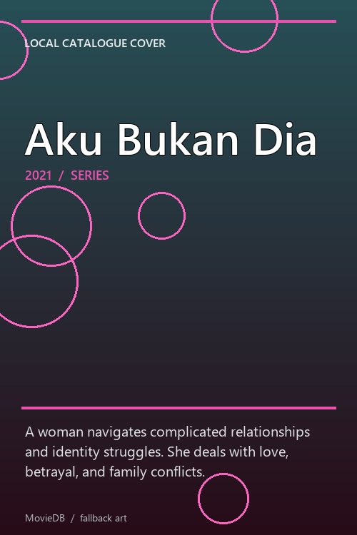 Aku Bukan Dia poster