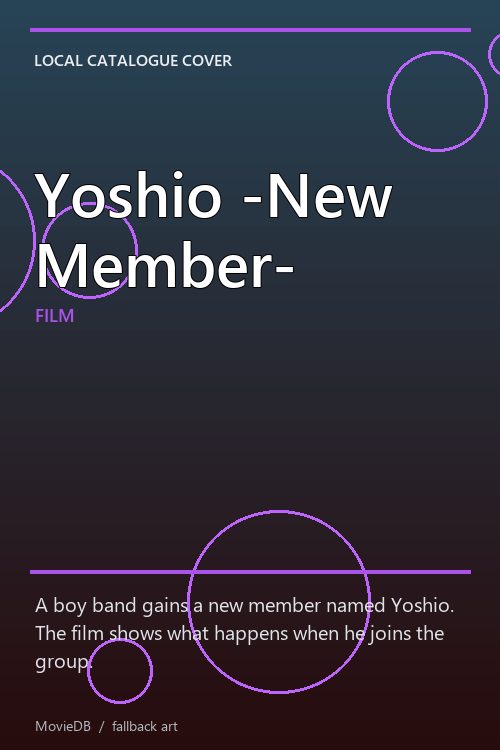 Yoshio -New Member- poster
