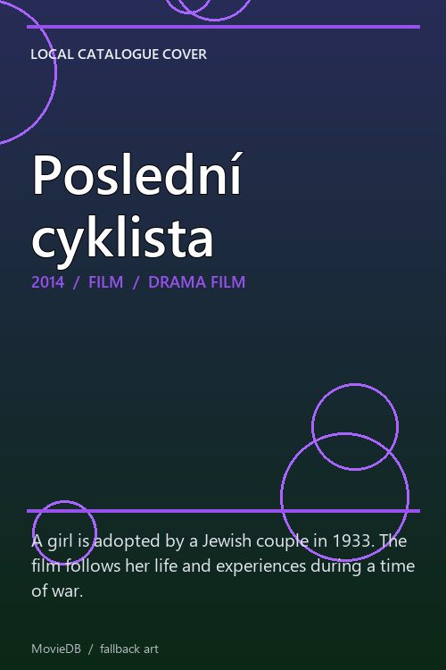 Poslední cyklista poster