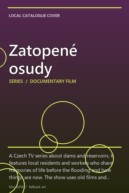 Zatopené osudy poster