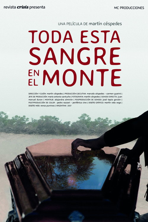 Toda esta sangre en el monte poster