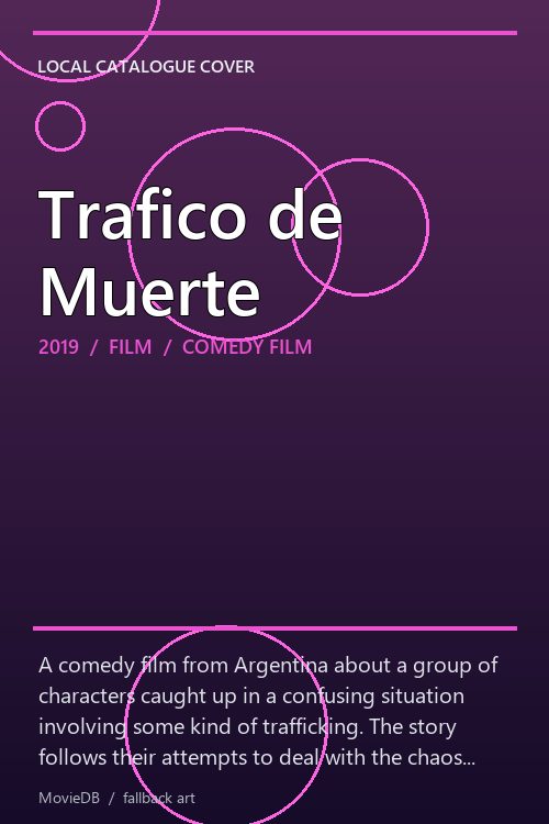 Trafico de Muerte poster