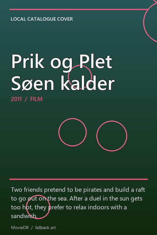 Prik og Plet Søen kalder poster