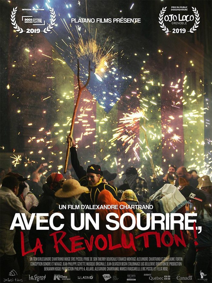 Avec un sourire, la revolution! poster