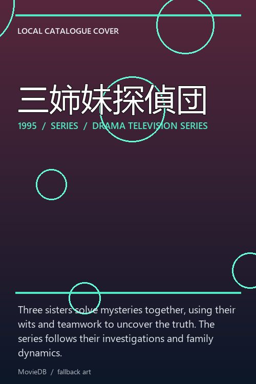 三姉妹探偵団 poster