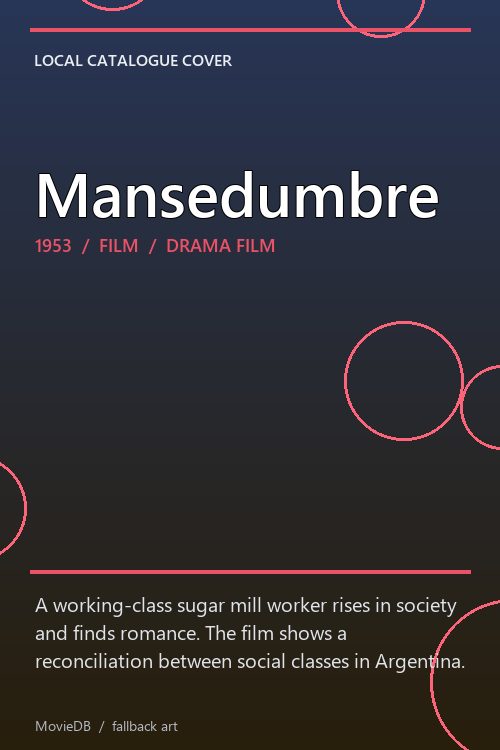 Mansedumbre poster