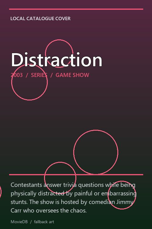 Distraction poster
