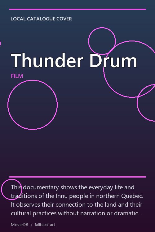Thunder Drum poster