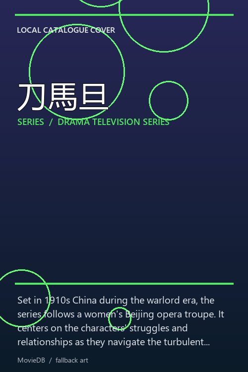 刀馬旦 poster