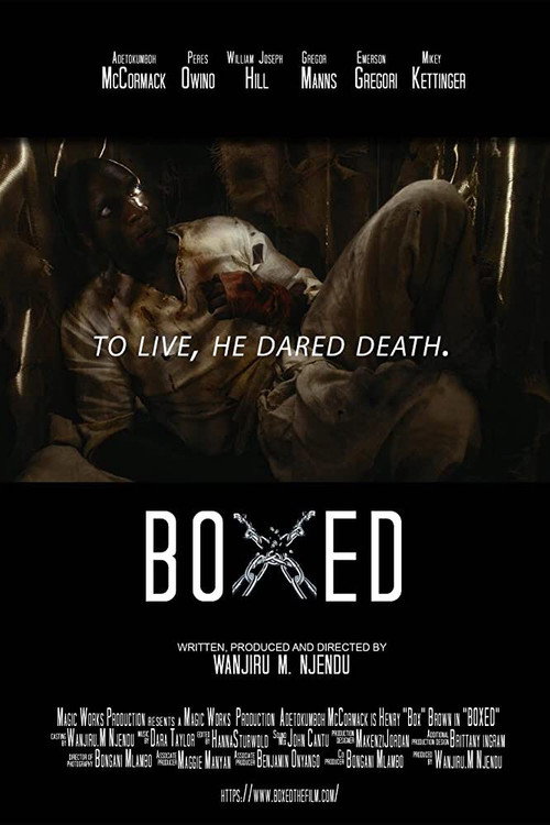 Boxed poster