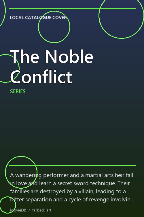 The Noble Conflict poster