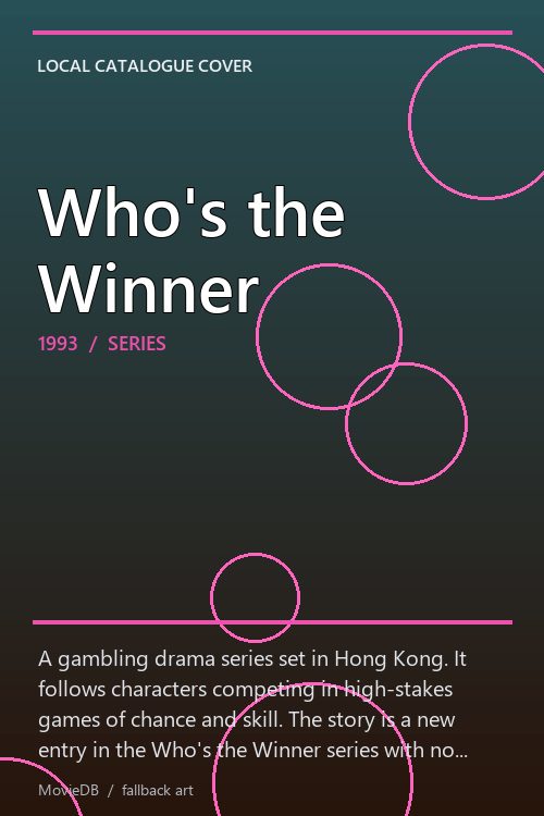 Who's the Winner poster