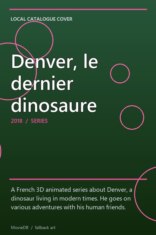 Denver, le dernier dinosaure poster