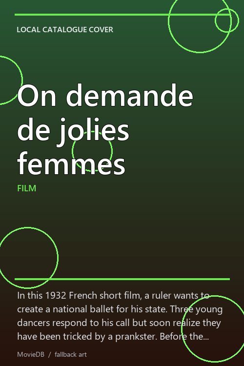 On demande de jolies femmes poster