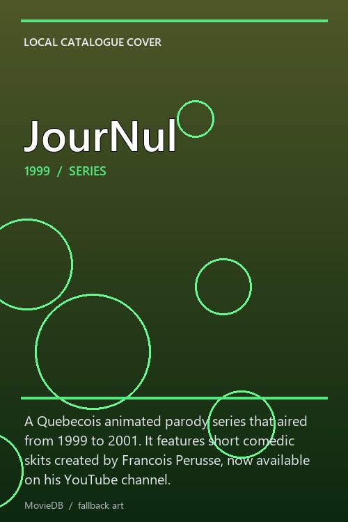 JourNul poster