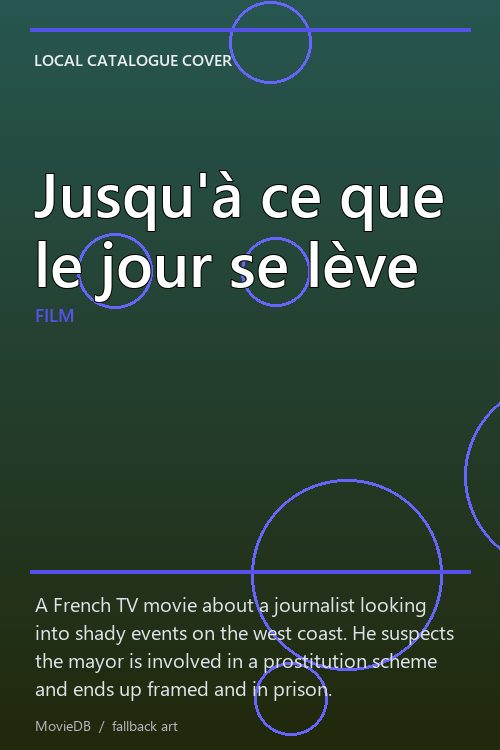 Jusqu'à ce que le jour se lève poster