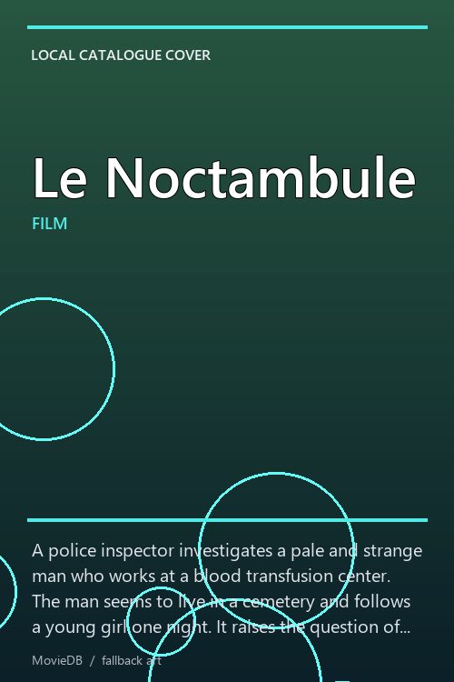 Le Noctambule poster