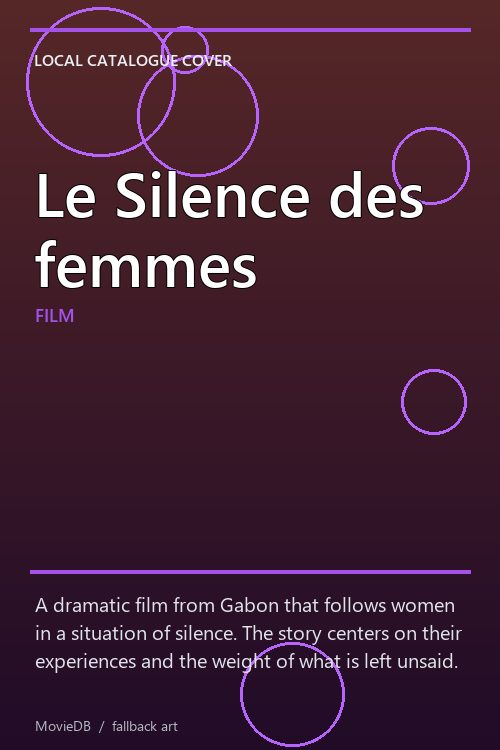 Le Silence des femmes poster