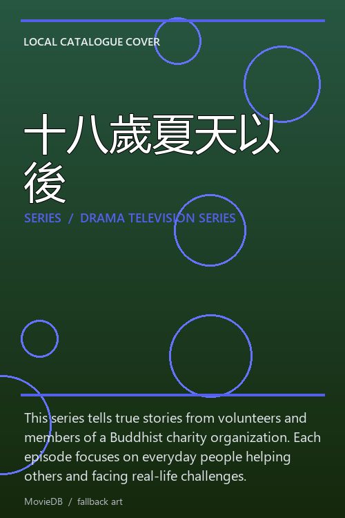 十八歲夏天以後 poster