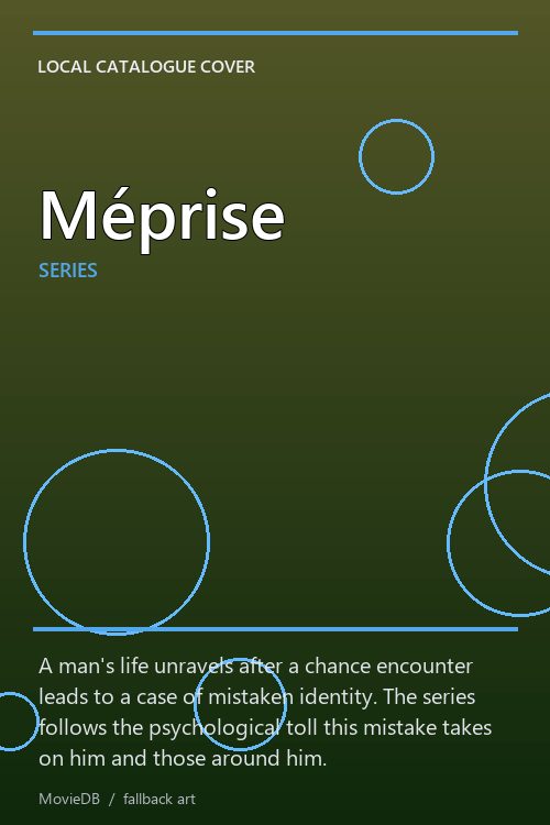 Méprise poster
